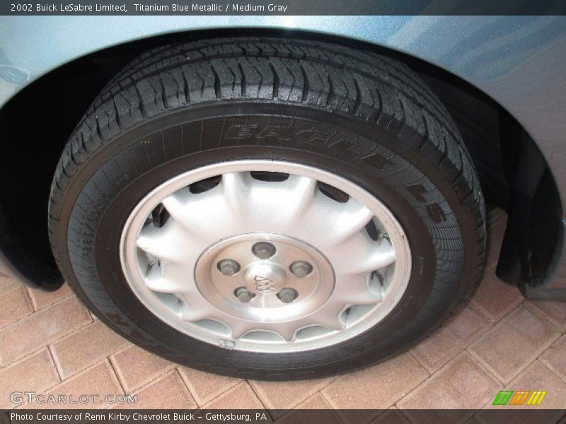 Titanium Blue Metallic / Medium Gray 2002 Buick LeSabre Limited