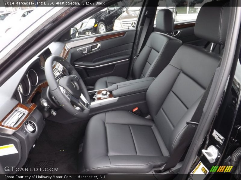 Black / Black 2014 Mercedes-Benz E 350 4Matic Sedan
