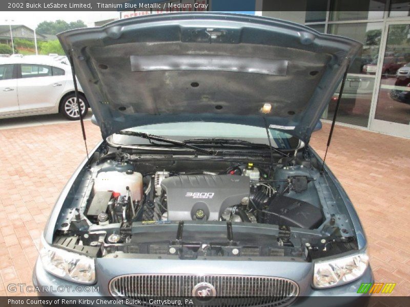 Titanium Blue Metallic / Medium Gray 2002 Buick LeSabre Limited