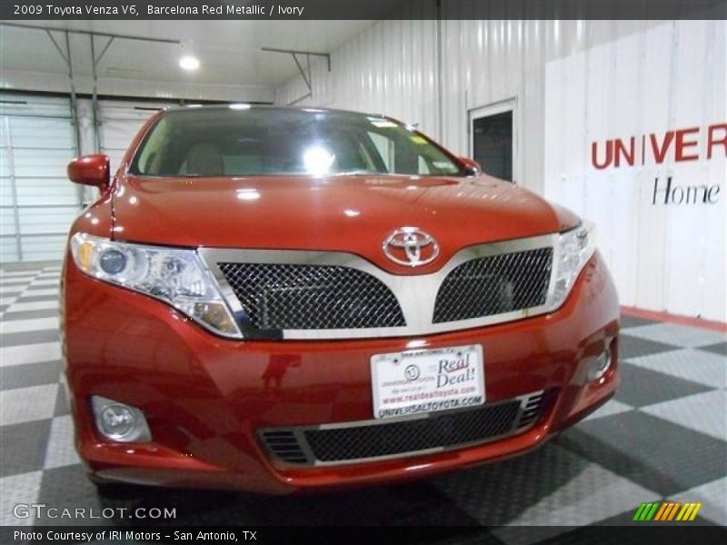 Barcelona Red Metallic / Ivory 2009 Toyota Venza V6