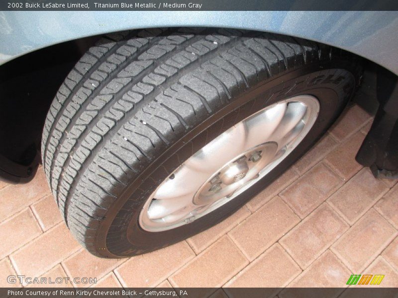 Titanium Blue Metallic / Medium Gray 2002 Buick LeSabre Limited