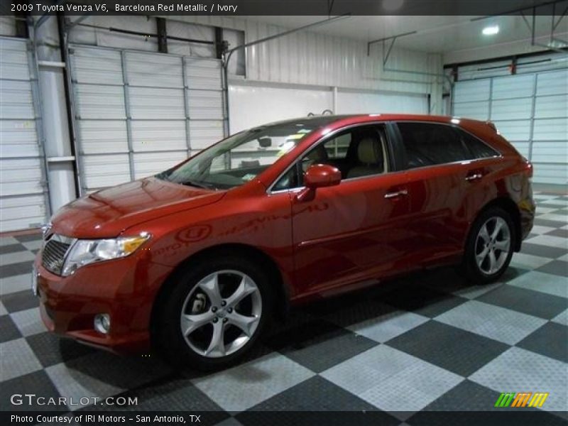 Barcelona Red Metallic / Ivory 2009 Toyota Venza V6