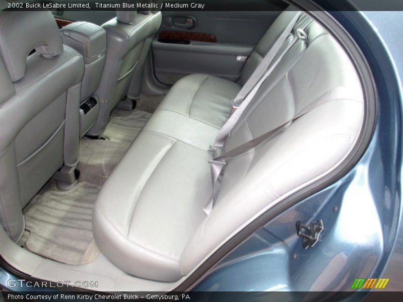 Titanium Blue Metallic / Medium Gray 2002 Buick LeSabre Limited