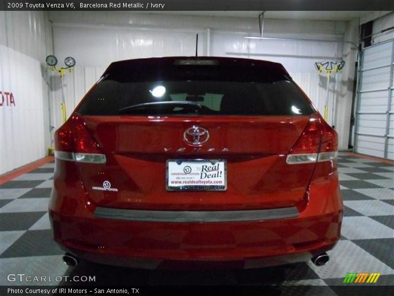 Barcelona Red Metallic / Ivory 2009 Toyota Venza V6