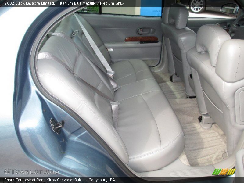 Titanium Blue Metallic / Medium Gray 2002 Buick LeSabre Limited
