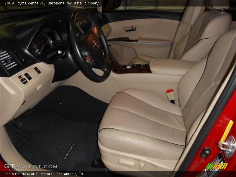 Barcelona Red Metallic / Ivory 2009 Toyota Venza V6