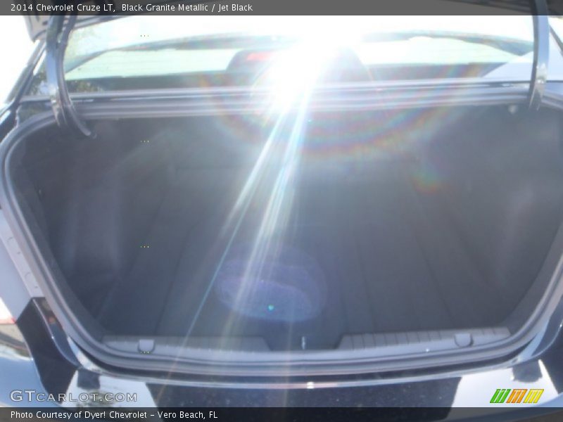 Black Granite Metallic / Jet Black 2014 Chevrolet Cruze LT