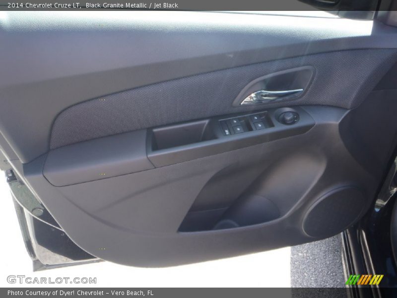Black Granite Metallic / Jet Black 2014 Chevrolet Cruze LT