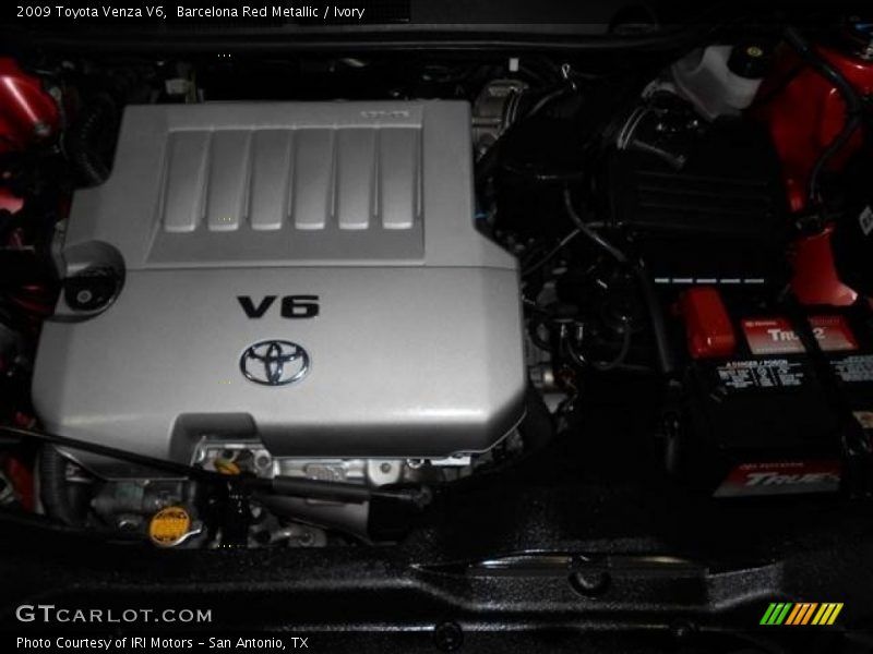 Barcelona Red Metallic / Ivory 2009 Toyota Venza V6