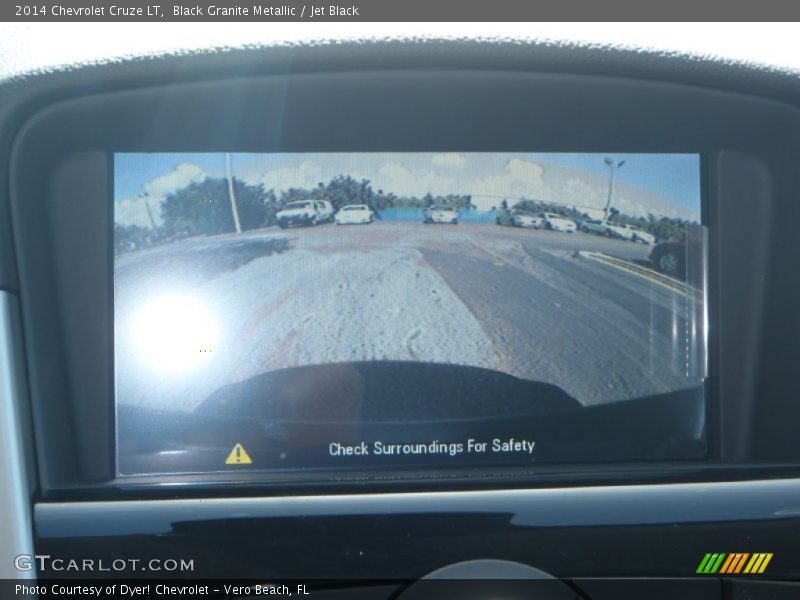 Black Granite Metallic / Jet Black 2014 Chevrolet Cruze LT