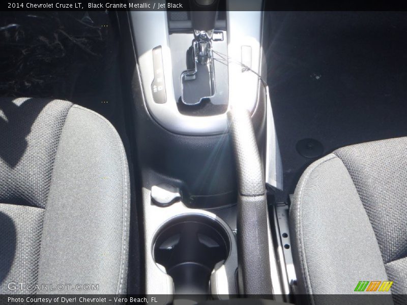 Black Granite Metallic / Jet Black 2014 Chevrolet Cruze LT