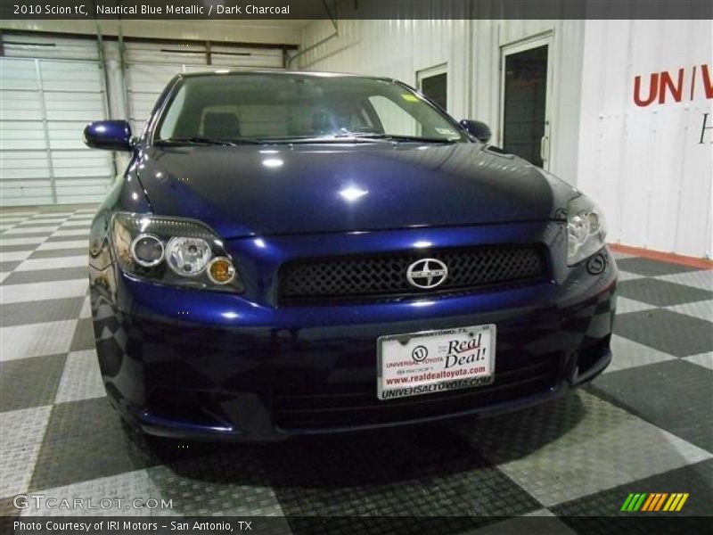 Nautical Blue Metallic / Dark Charcoal 2010 Scion tC