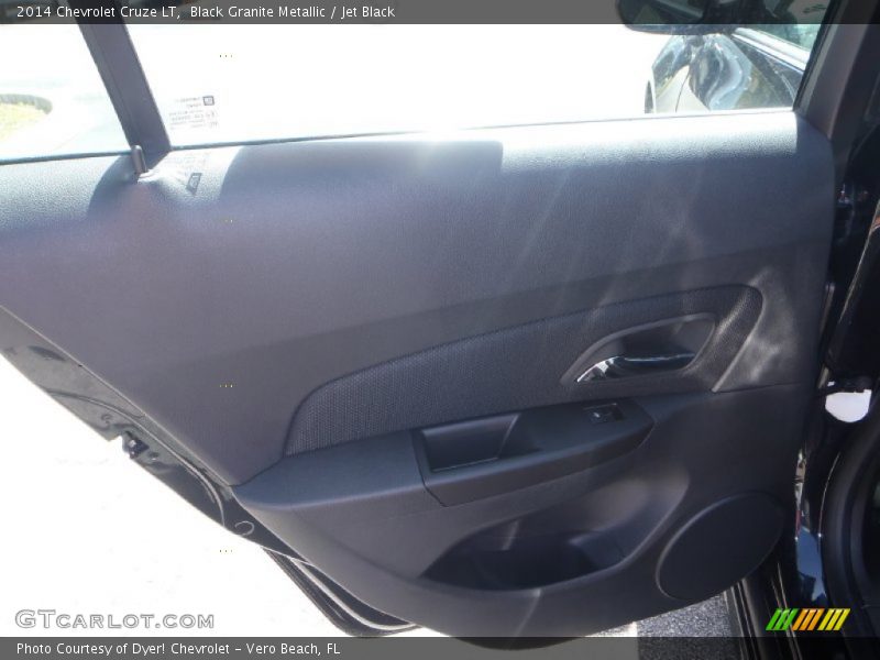 Black Granite Metallic / Jet Black 2014 Chevrolet Cruze LT