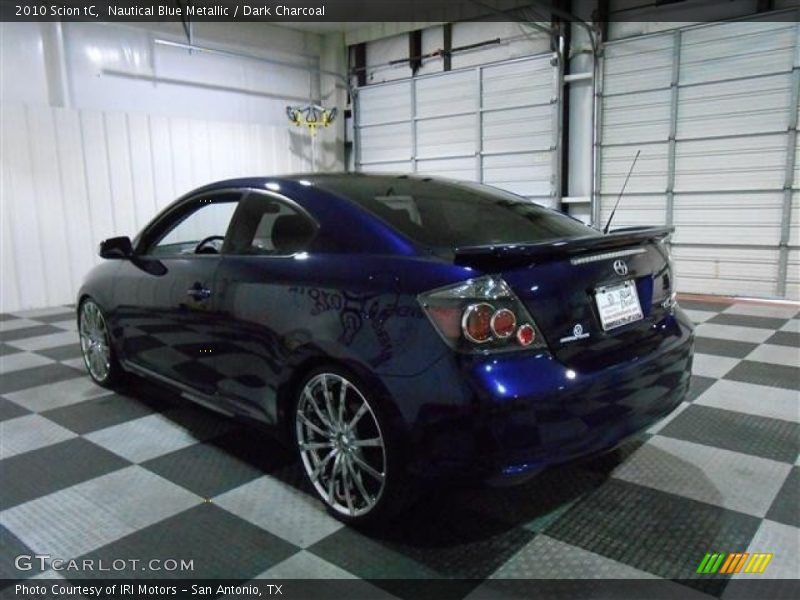 Nautical Blue Metallic / Dark Charcoal 2010 Scion tC
