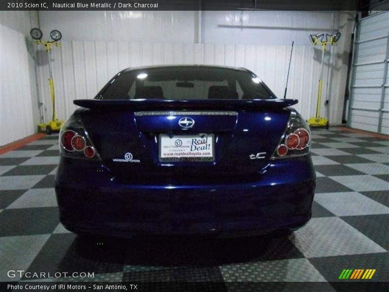 Nautical Blue Metallic / Dark Charcoal 2010 Scion tC