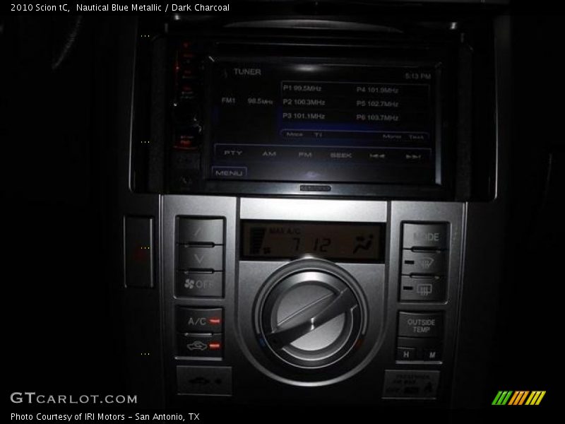 Nautical Blue Metallic / Dark Charcoal 2010 Scion tC