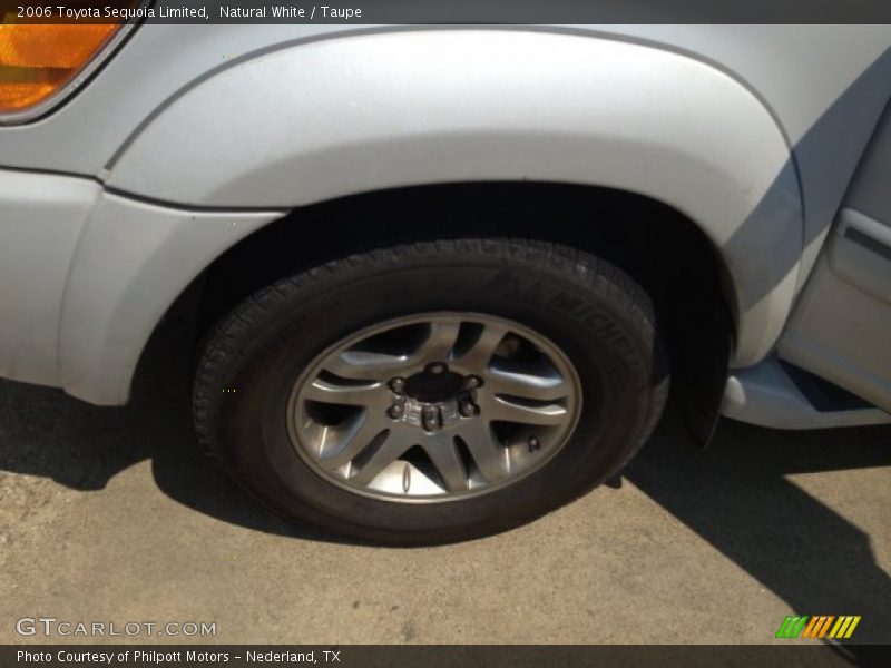Natural White / Taupe 2006 Toyota Sequoia Limited