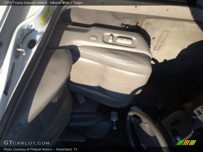 Natural White / Taupe 2006 Toyota Sequoia Limited