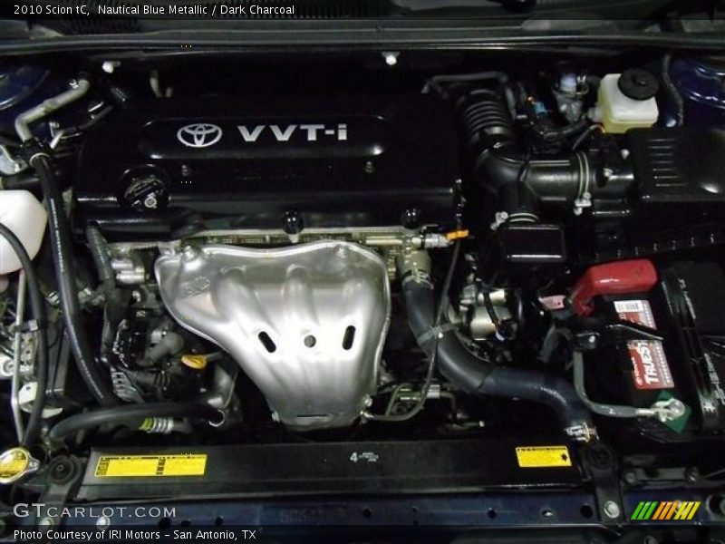 Nautical Blue Metallic / Dark Charcoal 2010 Scion tC