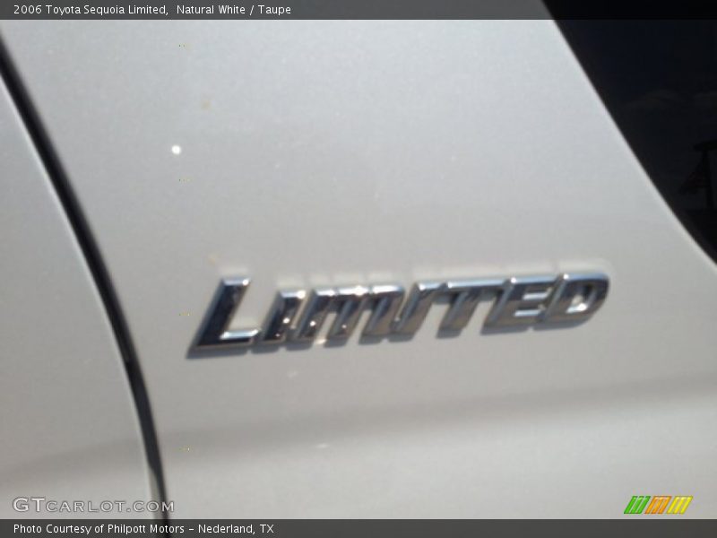 Natural White / Taupe 2006 Toyota Sequoia Limited