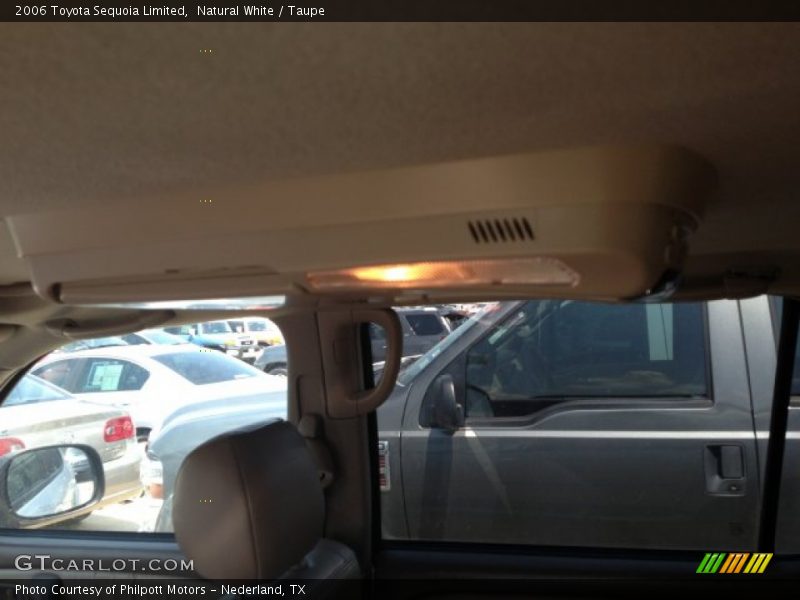Natural White / Taupe 2006 Toyota Sequoia Limited
