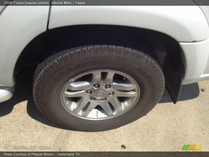 Natural White / Taupe 2006 Toyota Sequoia Limited