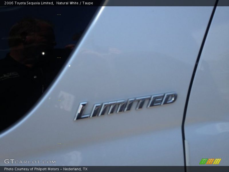 Natural White / Taupe 2006 Toyota Sequoia Limited