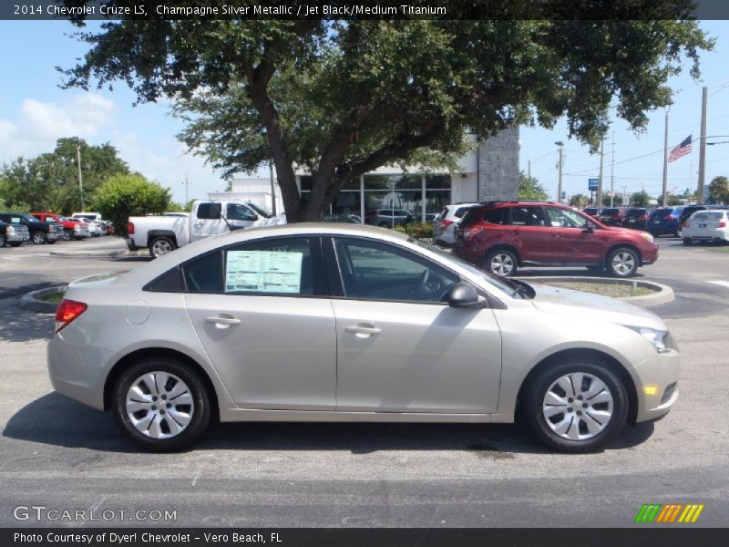  2014 Cruze LS Champagne Silver Metallic