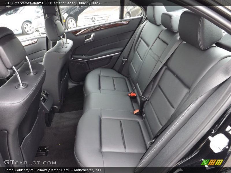 Black / Black 2014 Mercedes-Benz E 350 4Matic Sedan