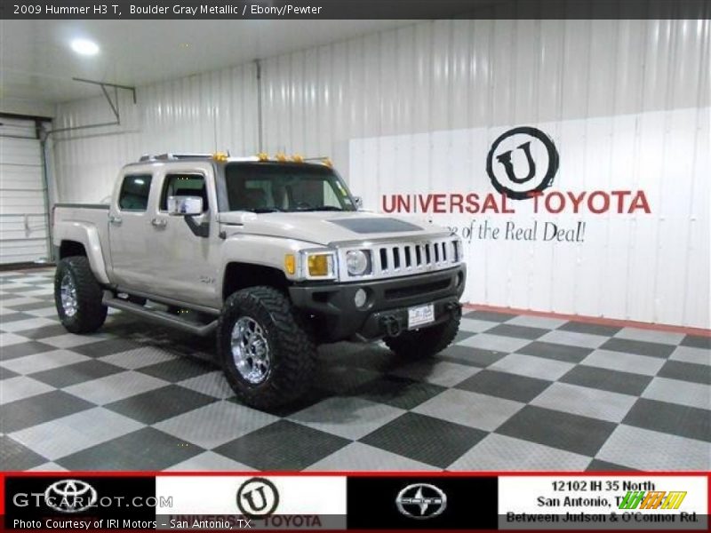 Boulder Gray Metallic / Ebony/Pewter 2009 Hummer H3 T