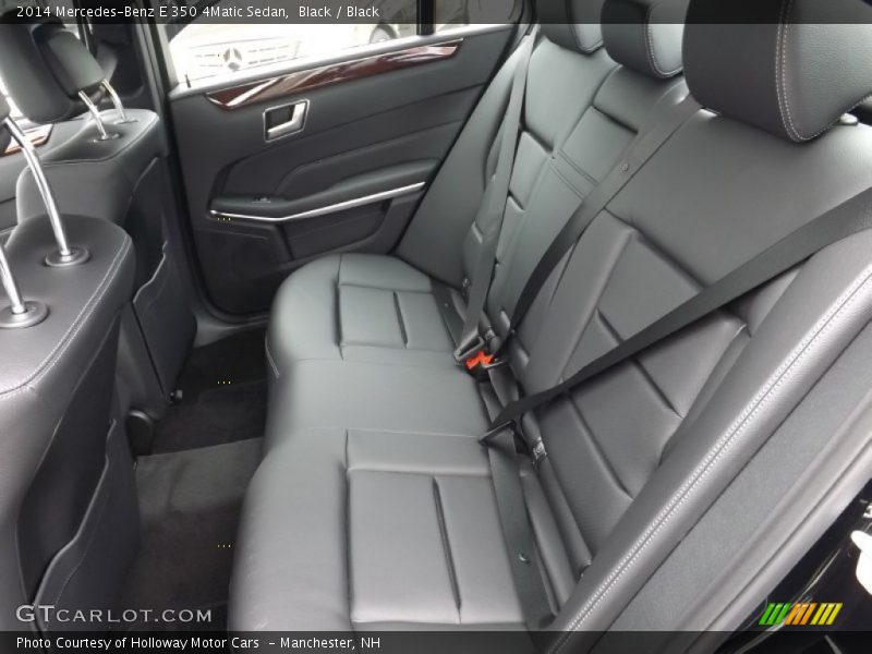 Black / Black 2014 Mercedes-Benz E 350 4Matic Sedan