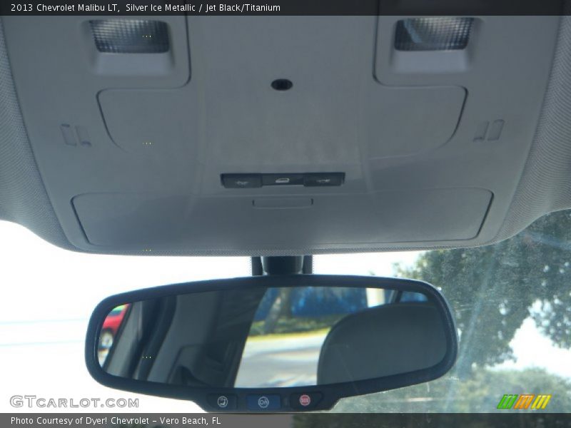 Silver Ice Metallic / Jet Black/Titanium 2013 Chevrolet Malibu LT