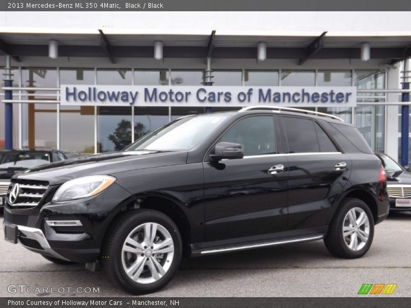 Black / Black 2013 Mercedes-Benz ML 350 4Matic