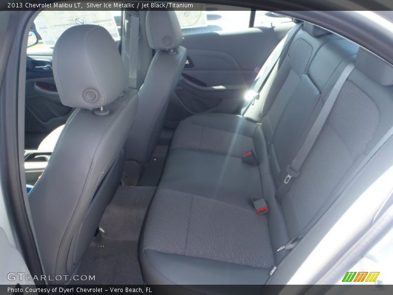 Silver Ice Metallic / Jet Black/Titanium 2013 Chevrolet Malibu LT