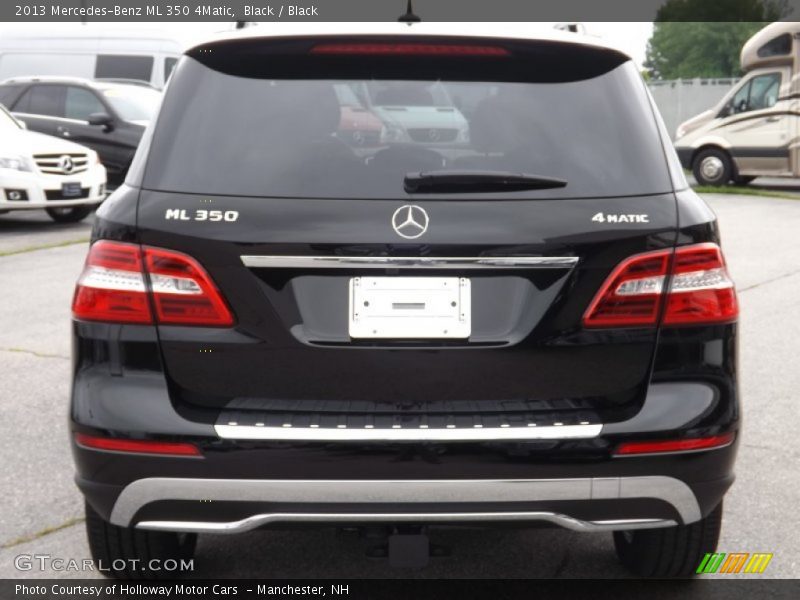 Black / Black 2013 Mercedes-Benz ML 350 4Matic