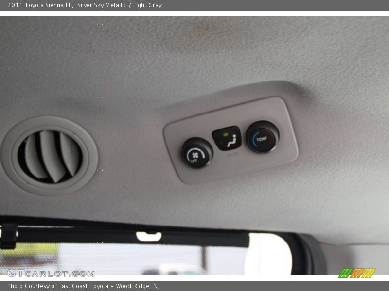 Silver Sky Metallic / Light Gray 2011 Toyota Sienna LE