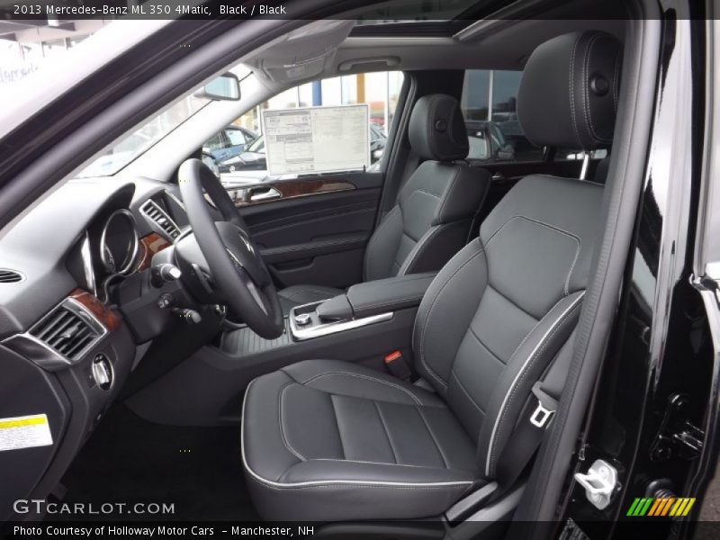 Black / Black 2013 Mercedes-Benz ML 350 4Matic
