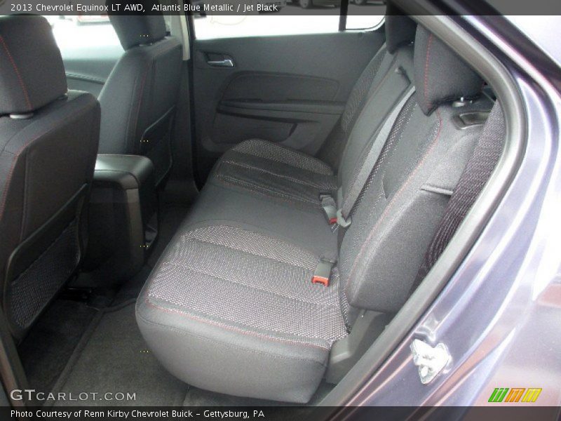 Atlantis Blue Metallic / Jet Black 2013 Chevrolet Equinox LT AWD