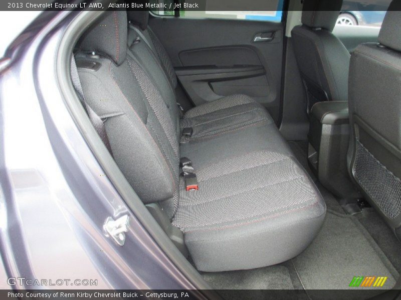 Atlantis Blue Metallic / Jet Black 2013 Chevrolet Equinox LT AWD