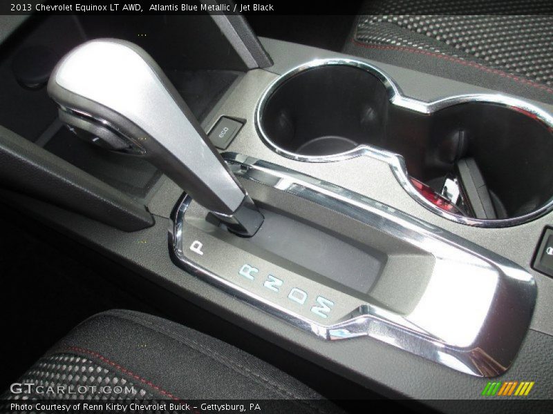 Atlantis Blue Metallic / Jet Black 2013 Chevrolet Equinox LT AWD