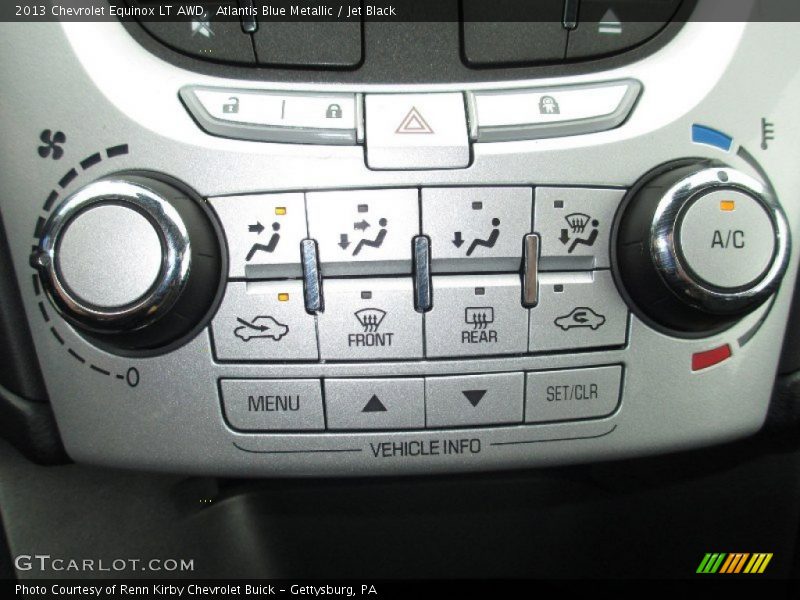 Atlantis Blue Metallic / Jet Black 2013 Chevrolet Equinox LT AWD