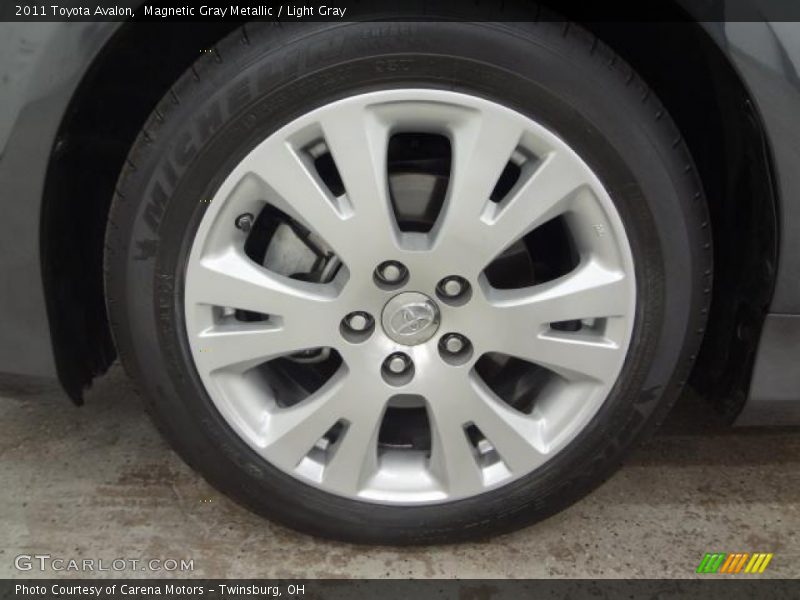Magnetic Gray Metallic / Light Gray 2011 Toyota Avalon