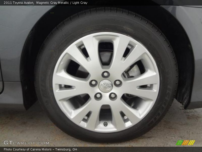 Magnetic Gray Metallic / Light Gray 2011 Toyota Avalon