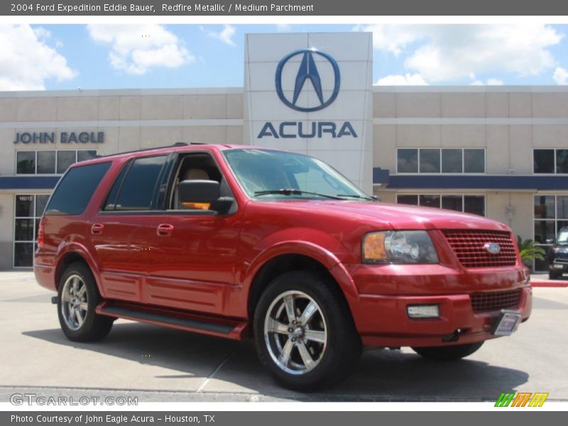 Redfire Metallic / Medium Parchment 2004 Ford Expedition Eddie Bauer