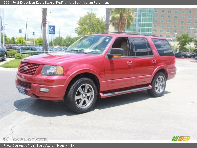 Redfire Metallic / Medium Parchment 2004 Ford Expedition Eddie Bauer