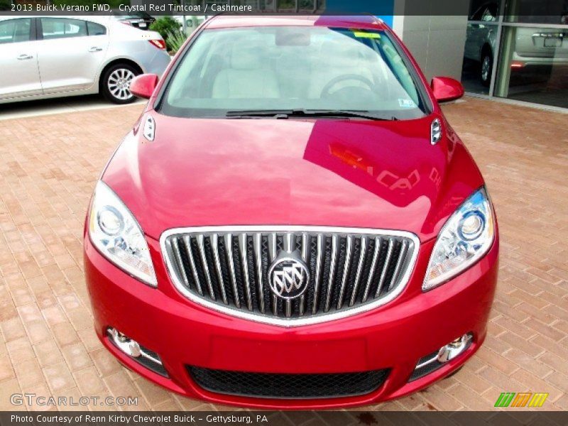 Crystal Red Tintcoat / Cashmere 2013 Buick Verano FWD