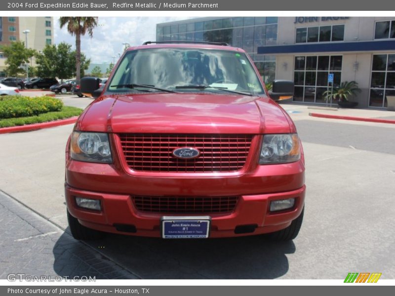 Redfire Metallic / Medium Parchment 2004 Ford Expedition Eddie Bauer
