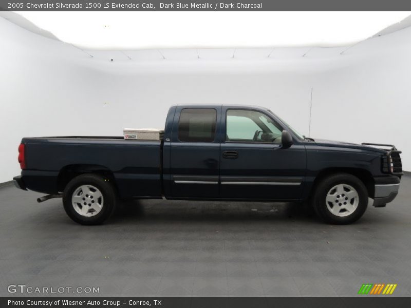 Dark Blue Metallic / Dark Charcoal 2005 Chevrolet Silverado 1500 LS Extended Cab