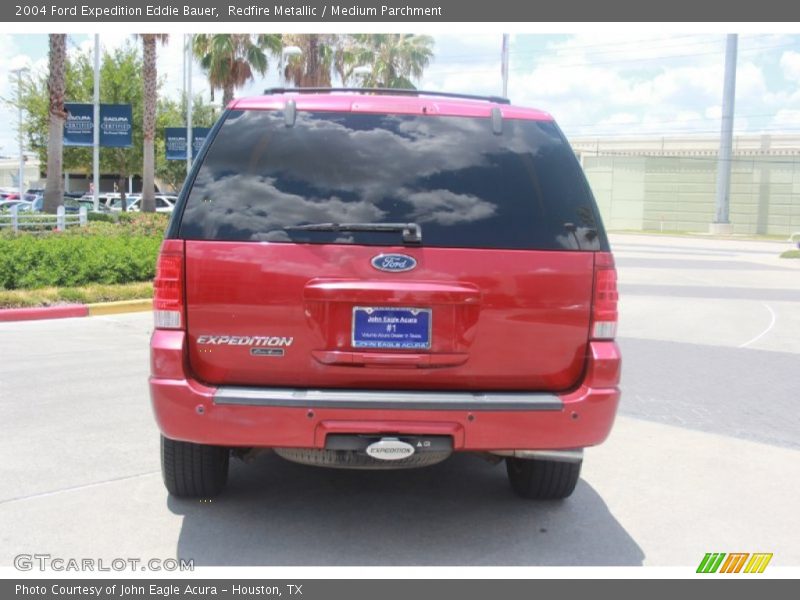 Redfire Metallic / Medium Parchment 2004 Ford Expedition Eddie Bauer