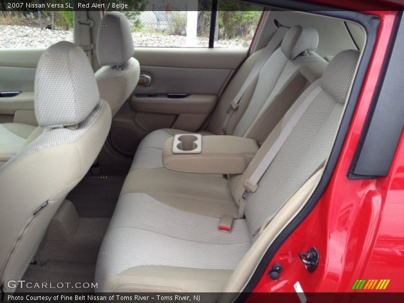Red Alert / Beige 2007 Nissan Versa SL